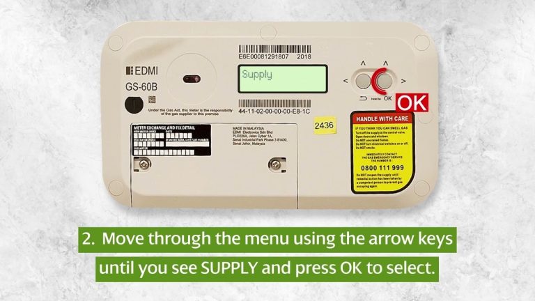 How to Enable Gas Supply from Your Smart Meter