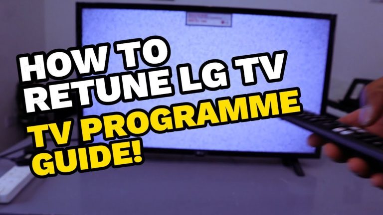 How to Retune Your LG Smart TV
